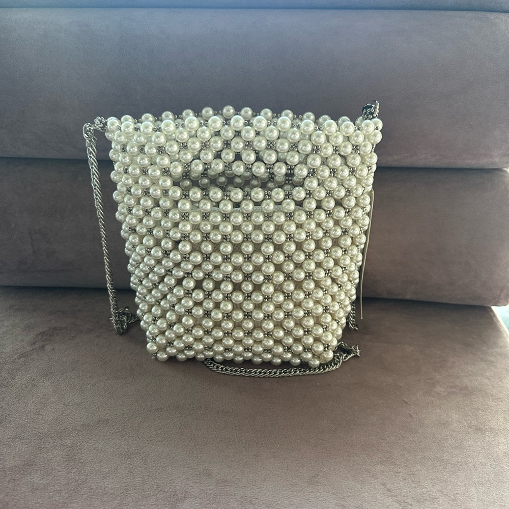 Zara Pearl Handbag